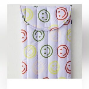 BAGGU Lavender Happy Puffy Laptop Sleeve